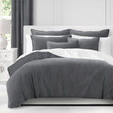 Vanessa Charcoal Duvet Cover Set