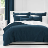 Vanessa Navy Duvet Cover Set