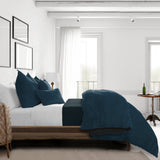 Vanessa Navy Duvet Cover Set