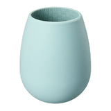 Unbreakable Silicone Stemless Wine Glassware | Set of 4 (Light Blue)