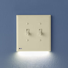 Toggle Switchlight For Double Gang Switches - Light Almond