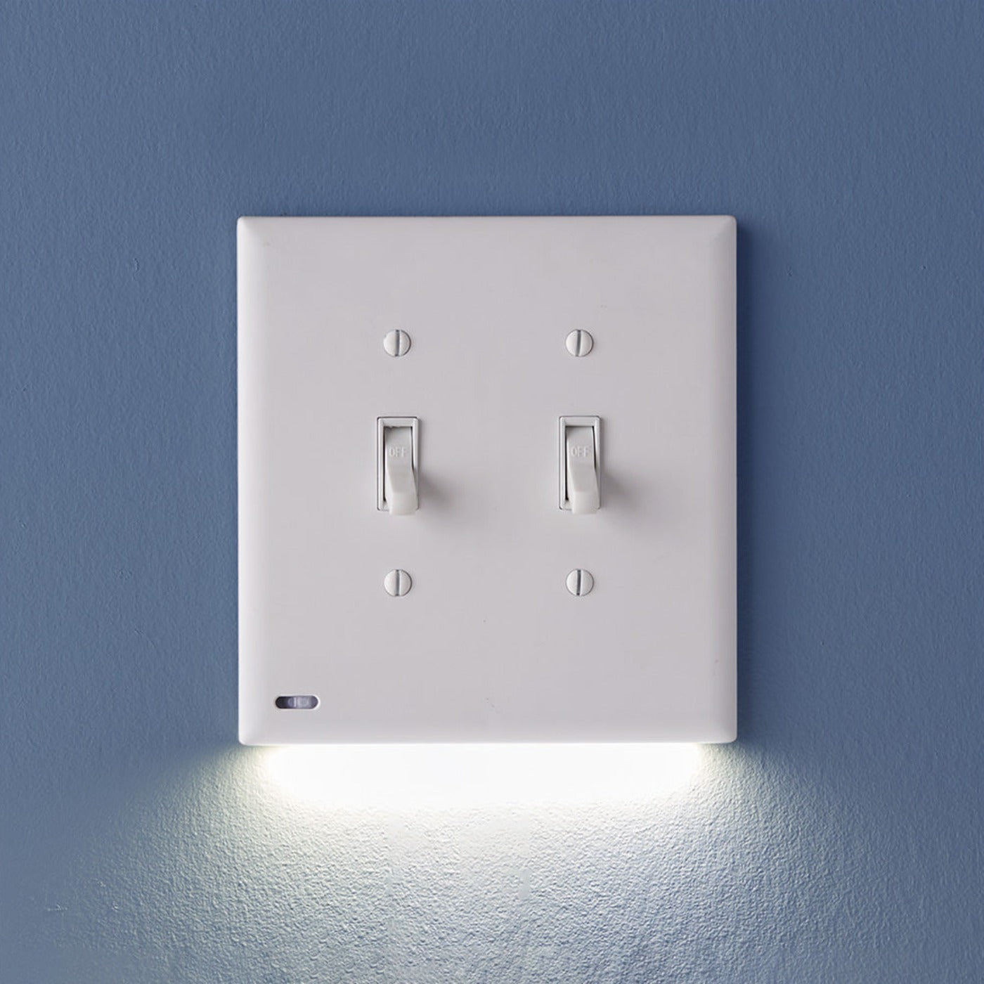 Toggle Switchlight For Double Gang Switches - White