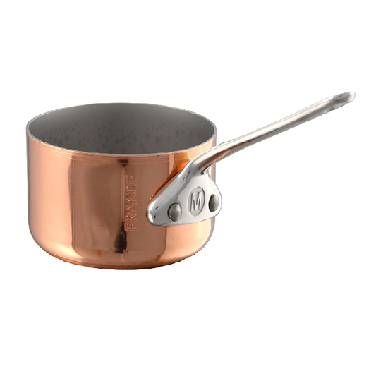 Mauviel M'MINIS Copper Saute Pan With Stainless Steel Handle, 0.11-Quart