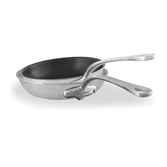 Mauviel M'URBAN 3 2-Piece Frying Pan Set With Cast Stainless Steel Handles