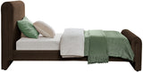 Sloan Velvet Bed: Luxurious Contemporary Design with Curved Headboard for Stunning Bedroom Makeover