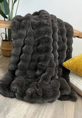 Snug Faux Fur Throw