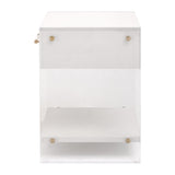 Sonia Shagreen 1-Drawer Nightstand