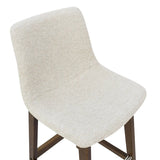 South 28.5" Modern Upholstered Bar Stool (Set of 2)