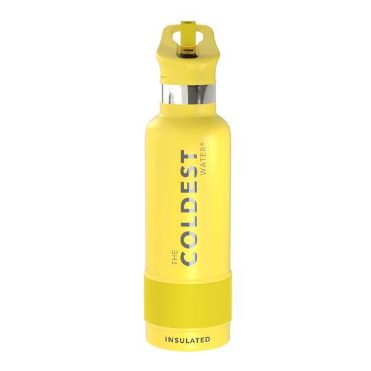 Sports Water Bottle Solar Yellow