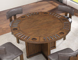 Cambridge 47.25" Dining Table with Removable Folding Game Top