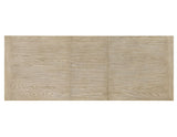 Darcy 64-82"Counter Table with 18-inch leaf, Midnight Blue and Natural Finish