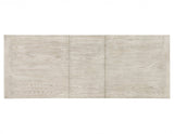Darcy 64-82"Counter Table with 18-inch leaf, Mint Green and Natural Finish