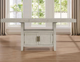 Garland 60-80" Counter Table with 20" Leaf, Greige Finish