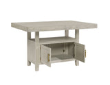 Garland 60-80" Counter Table with 20" Leaf, Greige Finish
