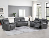 Gaston Manual Reclining Loveseat
