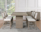 Lily 60-78" Counter Table w/18" Leaf
