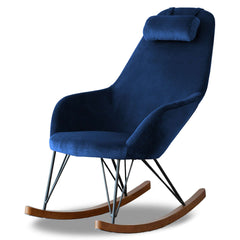 Chloe Mid Century Modern Rocker Livingroom and Bedroom Chair