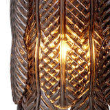 Chandelier Sahure L
Brushed brass finish | smoke glass