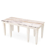 Console Table Croome Court
Antique white finish | white marble