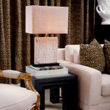 Table Lamp Hathor
Sandstone | brushed brass finish