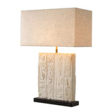 Table Lamp Hathor
Sandstone | brushed brass finish