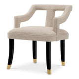 Dining Chair Roumier
Palmer Beige | black legs