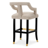 Bar Stool Roumier
Palmer Beige | black legs