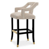 Bar Stool Roumier
Palmer Beige | black legs