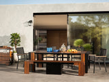 Transformer Outdoor Bar Cart - Panel Storage
