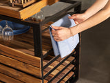 Transformer Outdoor Bar Cart - Panel Storage