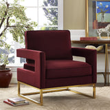 Avery Performance Velvet Accent Chair