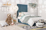 Arabelle Performance Velvet Bed