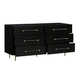 Trident 62" 6-Drawer Dresser