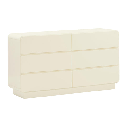 Sagura 56" 6-Drawer Dresser