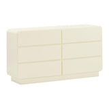 Sagura 56" 6-Drawer Dresser