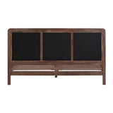 Hella Contract-Grade Velvet and Ash Wood Bed