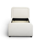 Briella Performance Velvet Trundle Bed in Twin