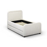Briella Performance Velvet Trundle Bed in Twin