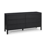 Tyra 62" Ash 6-Drawer Dresser
