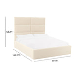 Eliana Performance Velvet Bed