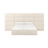 Eliana Cream Performance Boucle Bed