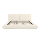 Romp Cream Upcycled Performance Linen Bed