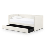 Alice Linen Twin Trundle Bed
