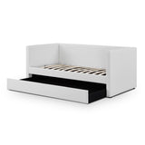 Alice Linen Twin Trundle Bed