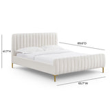 Angela Upcycled Performance Linen Bed