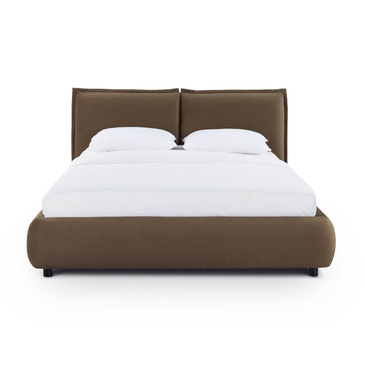Mel Performance Faux Mohair Velvet Bed