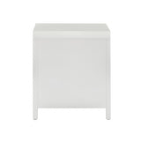 Patty 28" Rattan 2 Drawer Nightstand