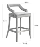 Tiffany Velvet Stool