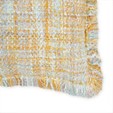 Frazzle 22.5" Textured Square Throw Pillow Cover