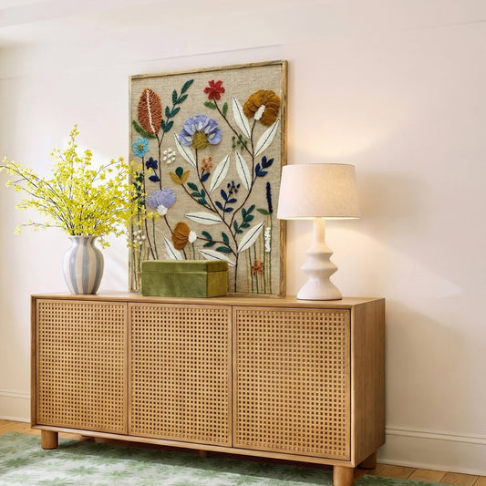 Muro "Sprout" Embroidered Wall Art